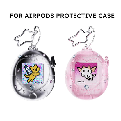 Cute Silicone AirPods Case with Strap for AirPods Pro