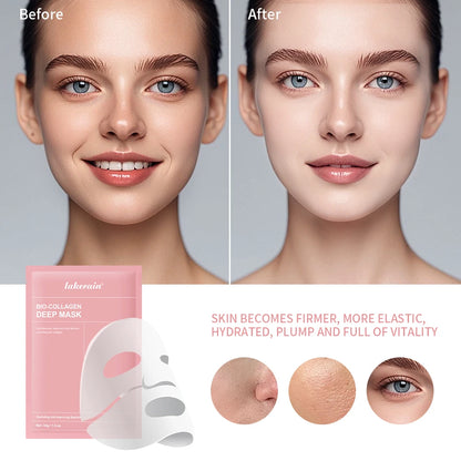 Bio-Collagen Real Deep Mask Hydrating Overnight Hydrogel Face Mask