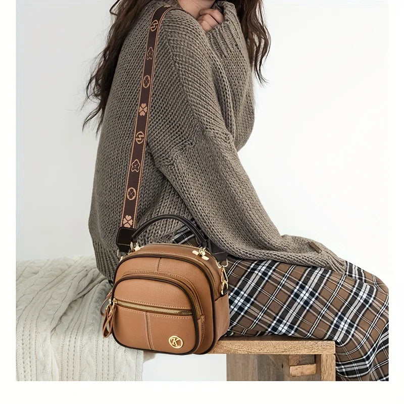 Women’s Fashionable Versatile Luxury Shoulder Bag – Shopping Handbag | HEF74