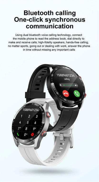 2026 HD Smart Watch Bluetooth Call Fitness Health Tracker
