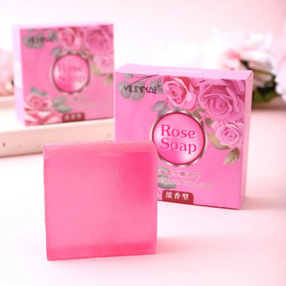 Handcrafted Rose Fragrance Moisturizing Soap