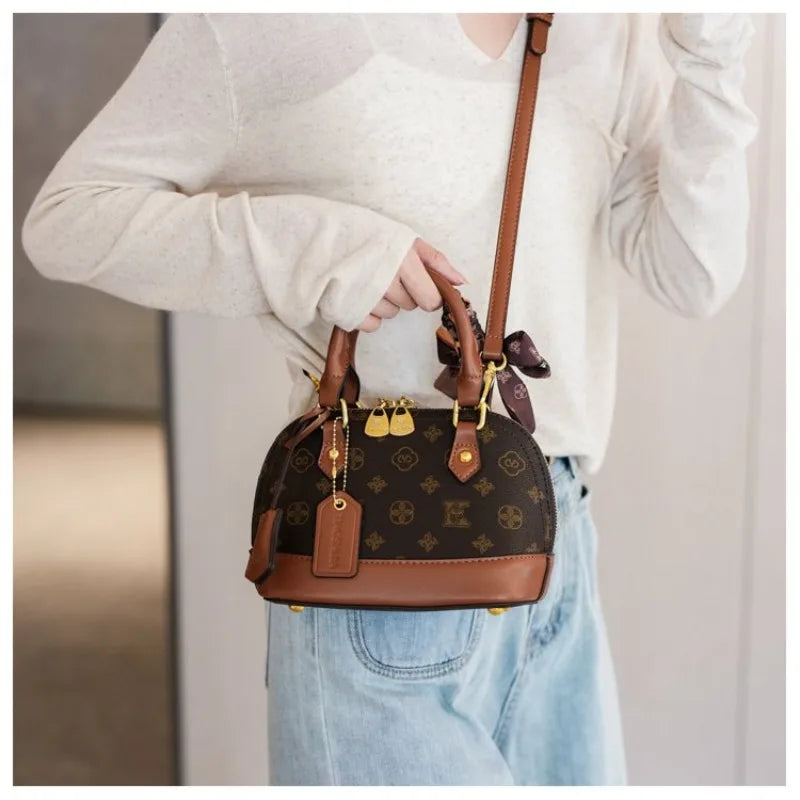 Luxury Leather Tote Bag for Women | Elegant Crossbody Handbag