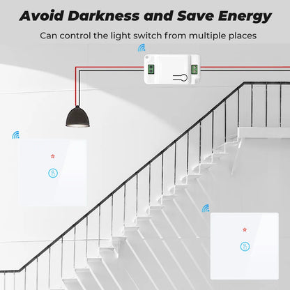 GERMA Smart Wireless RF Touch Switch Home Control Panel