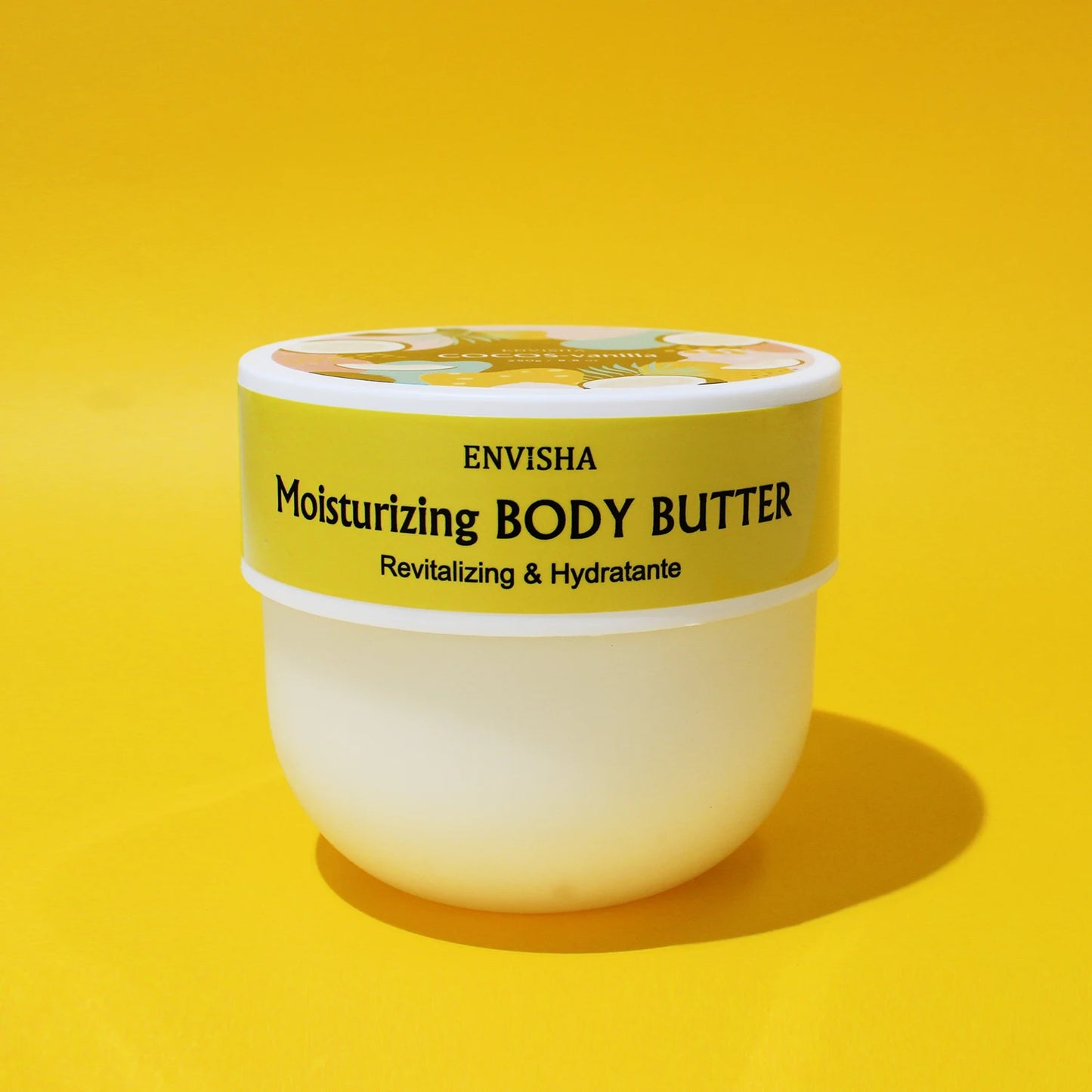 ENVISHA Coconut Oil Body Lotion – Moisturizing Glow for Face & Body