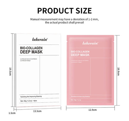 Bio-Collagen Real Deep Mask Hydrating Overnight Hydrogel Face Mask