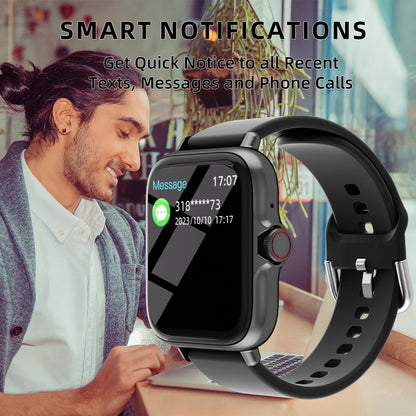 Waterproof Smart Watch Bluetooth Call Sleep Fitness Tracker
