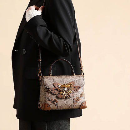 Vintage Luxury Crossbody Handbag 2026