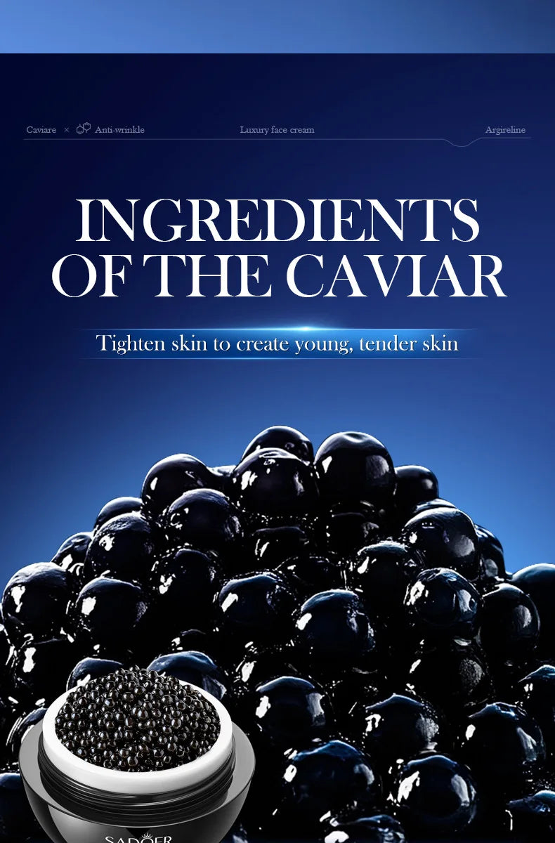 Caviar Firming Anti‑Aging Moisturizer Cream – Collagen & Pearl Lift