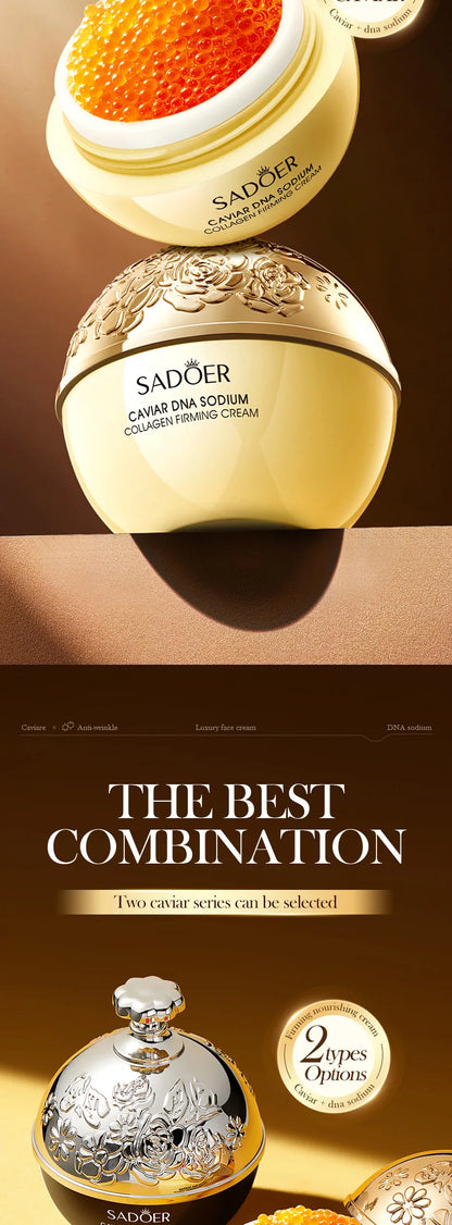 Caviar Firming Anti‑Aging Moisturizer Cream – Collagen & Pearl Lift