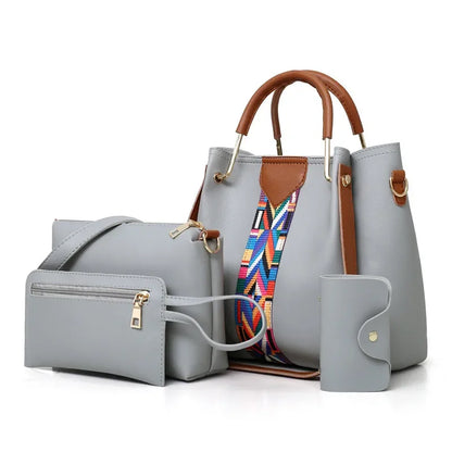 JILL MILL Luxury Handbag – Large Capacity PU Leather Tote