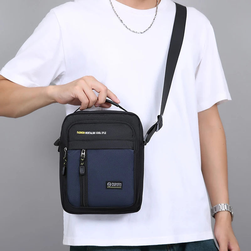Men’s Crossbody Business Bag – Multi‑Pocket Shoulder Tote