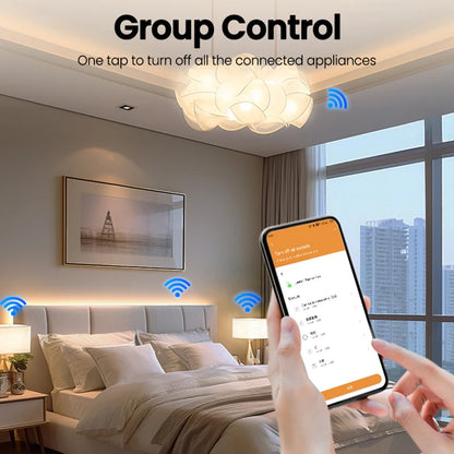 16A Smart Plug Bluetooth App Control Power Monitoring Socket