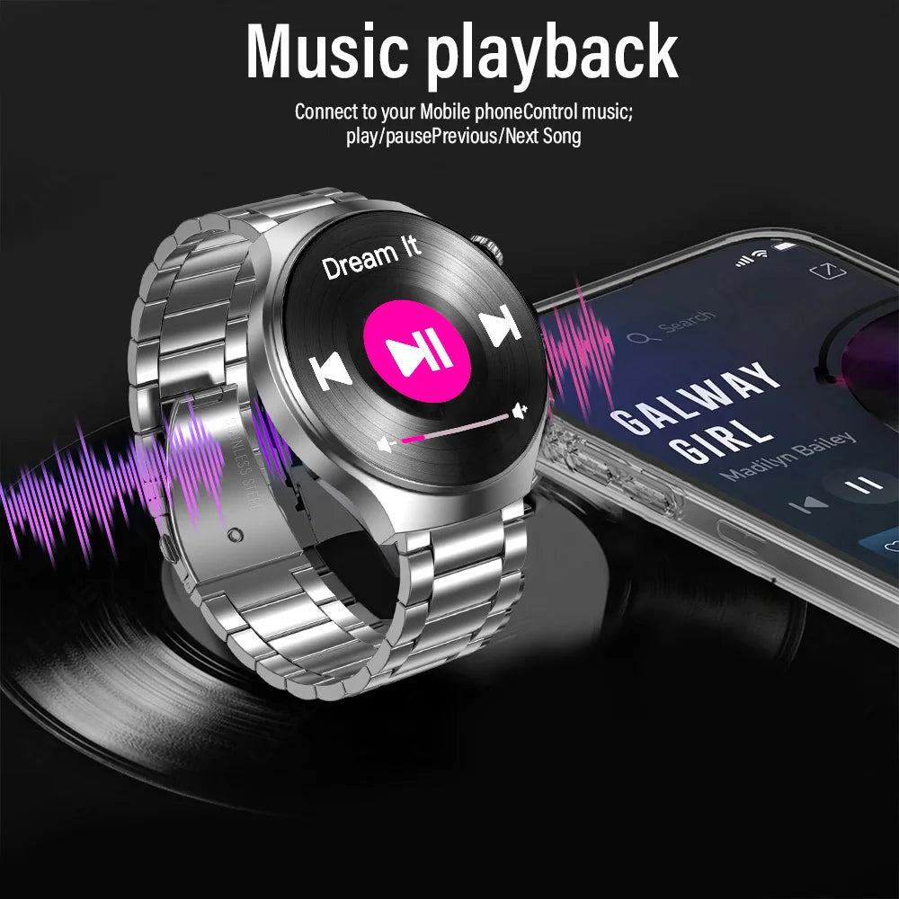 G.L Wear Smart Watch – HD Display, Fitness & Health Tracker