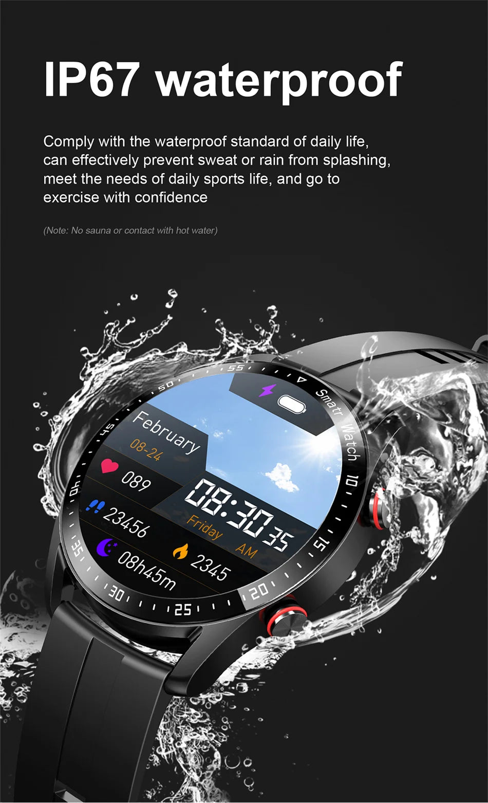 2026 HD Smart Watch Bluetooth Call Fitness Health Tracker