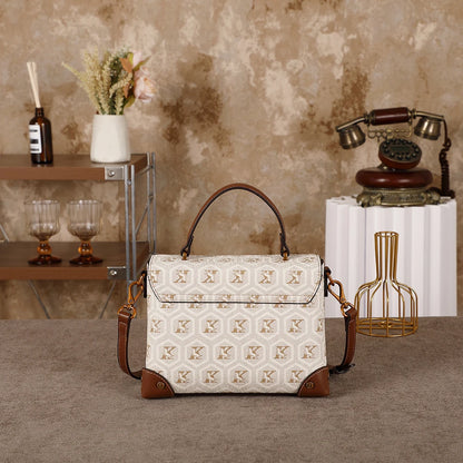 Vintage Luxury Crossbody Handbag 2026