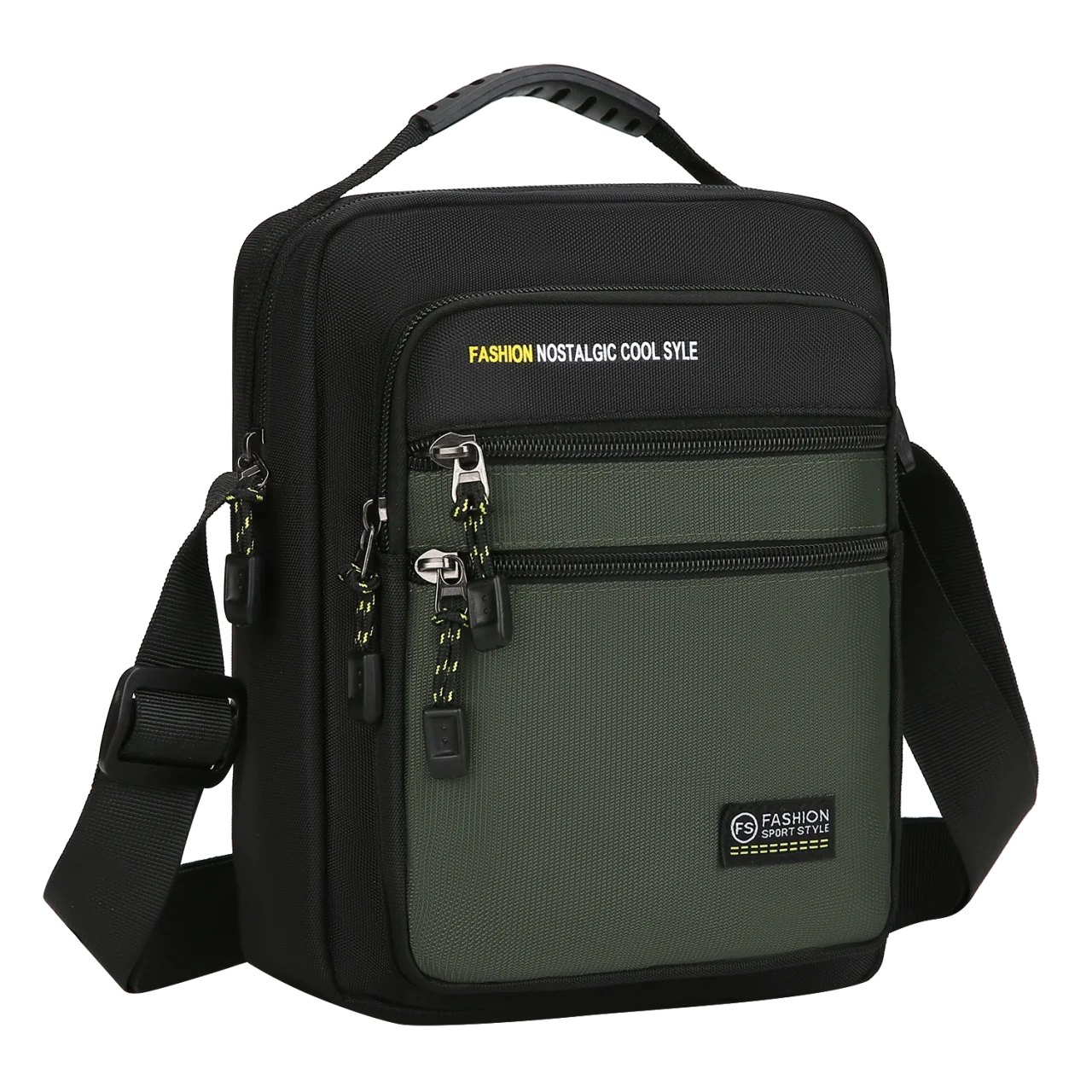 Men’s Crossbody Business Bag – Multi‑Pocket Shoulder Tote