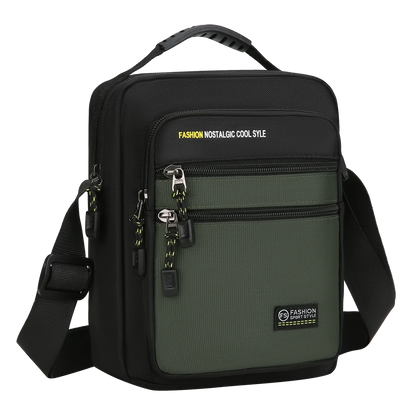 Men’s Crossbody Business Bag – Multi‑Pocket Shoulder Tote
