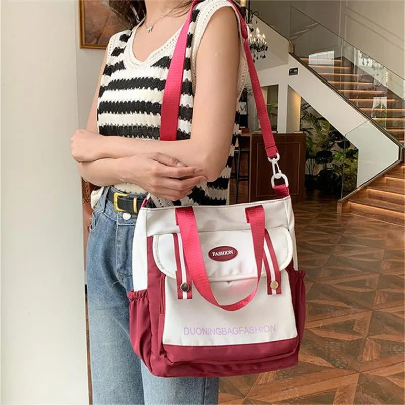 Daily Handbag – Travel Bucket Shoulder Bag – School Satchel