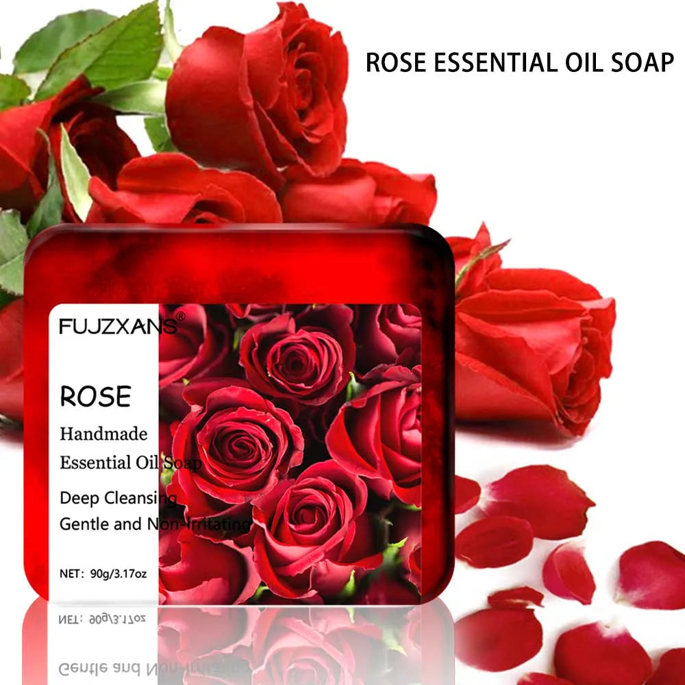 FUJZXANS Essential Oil Soap Set – 7 Handmade Fragrance Bars