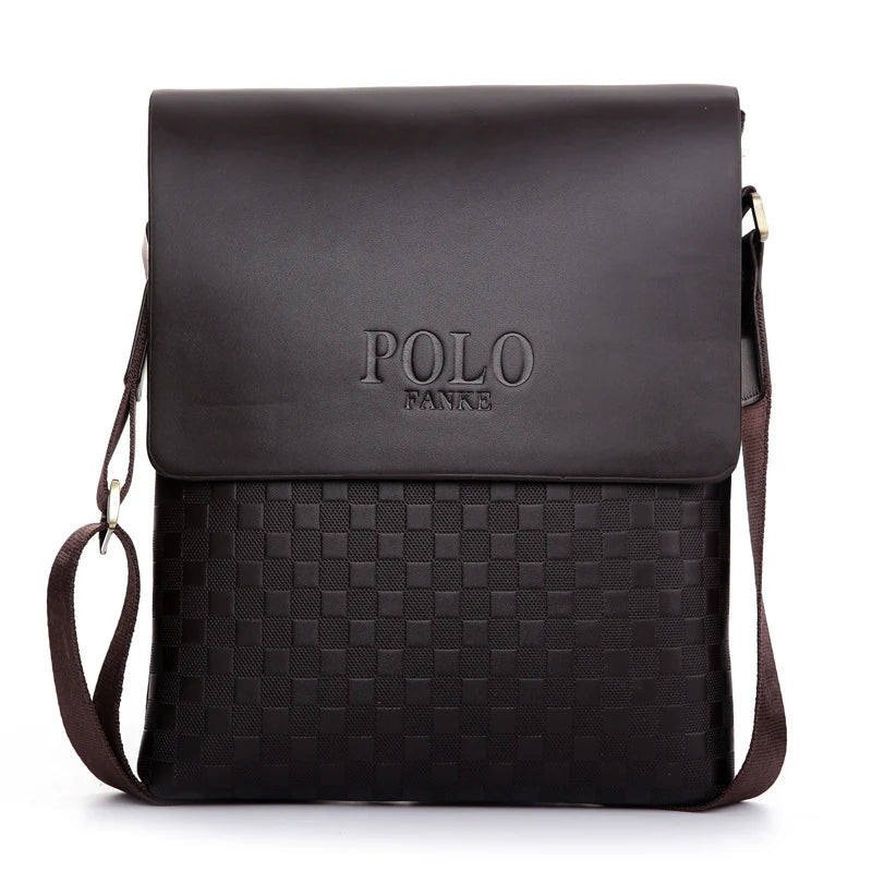Luxury Soft Leather Men’s Shoulder Bag