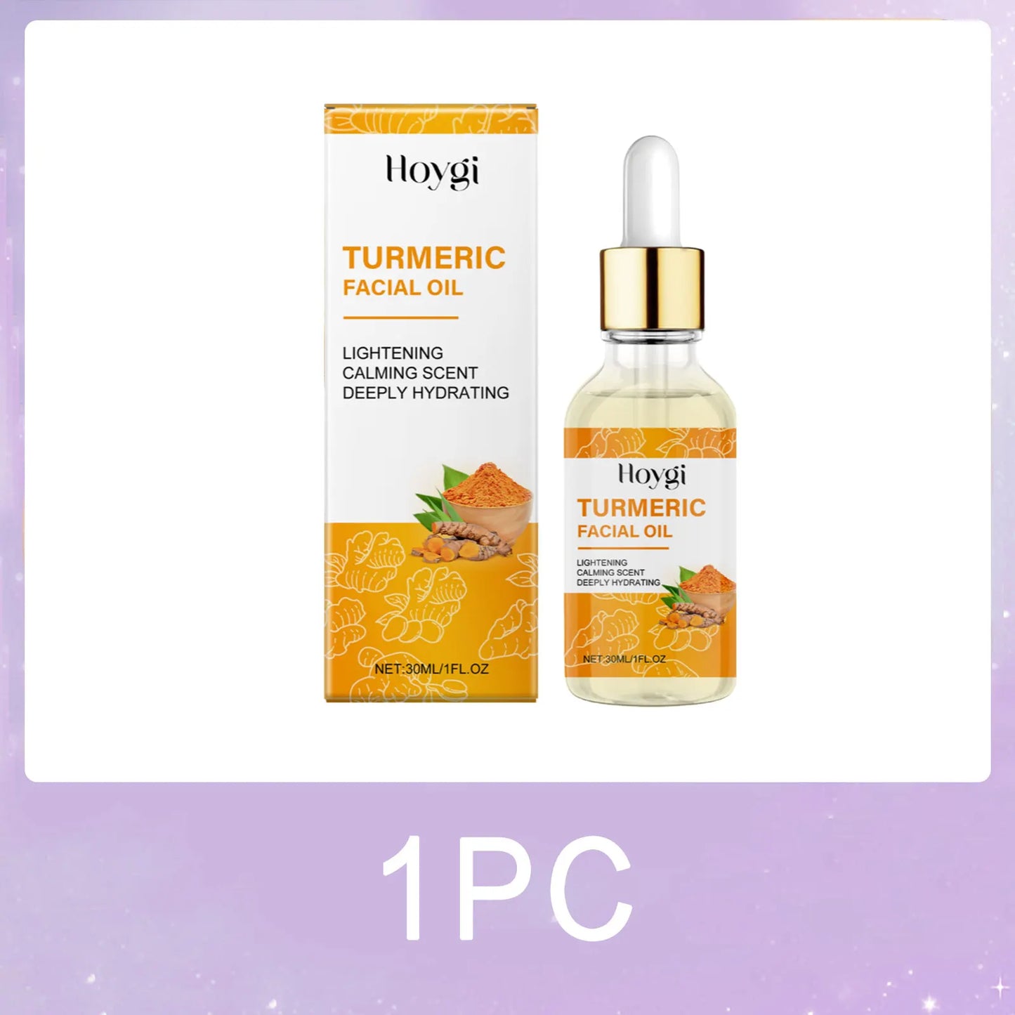 Hoygi Turmeric Glow Skincare Set – Anti‑Acne & Dark Spot Corrector