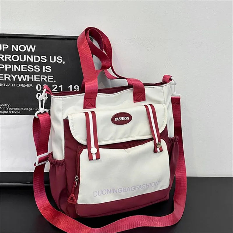 Daily Handbag – Travel Bucket Shoulder Bag – School Satchel