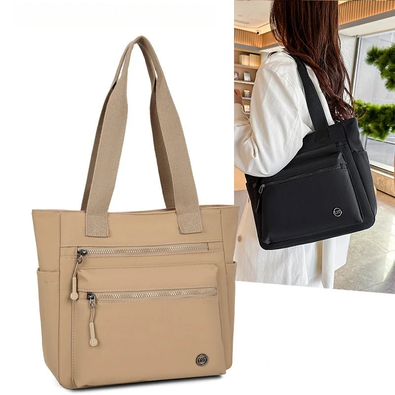 Women’s Canvas Tote Bag – Large Capacity Waterproof Handbag