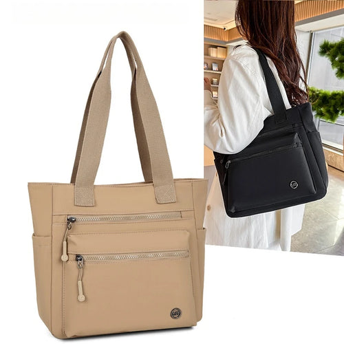 Women’s Canvas Tote Bag – Large Capacity Waterproof Handbag