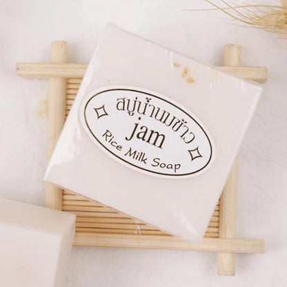 10pcs Thailand JAM Rice Milk Soap 65g Original  Handmade