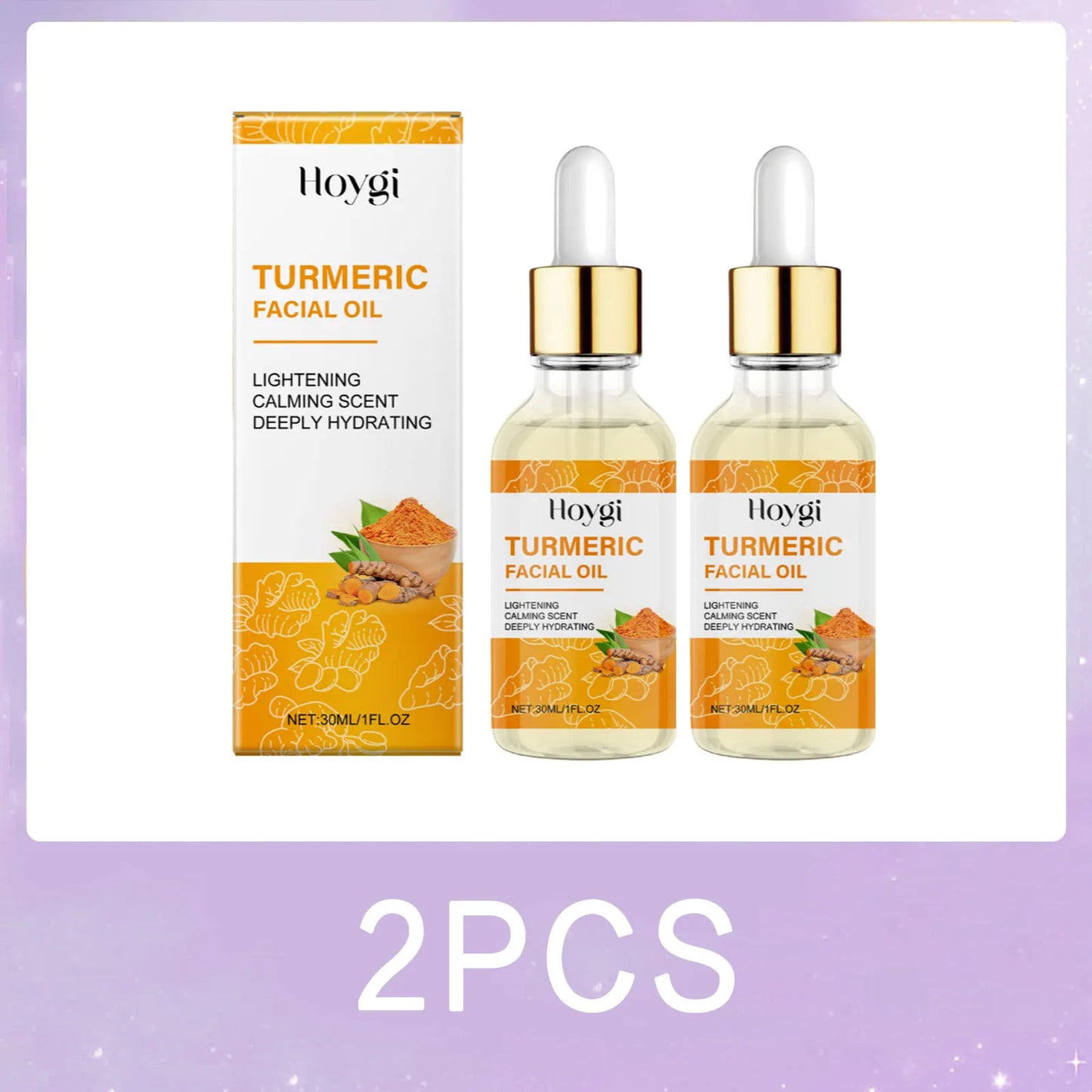 Hoygi Turmeric Glow Skincare Set – Anti‑Acne & Dark Spot Corrector