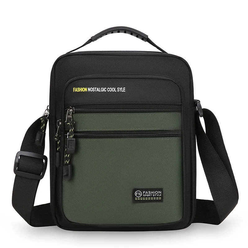 Men’s Crossbody Business Bag – Multi‑Pocket Shoulder Tote