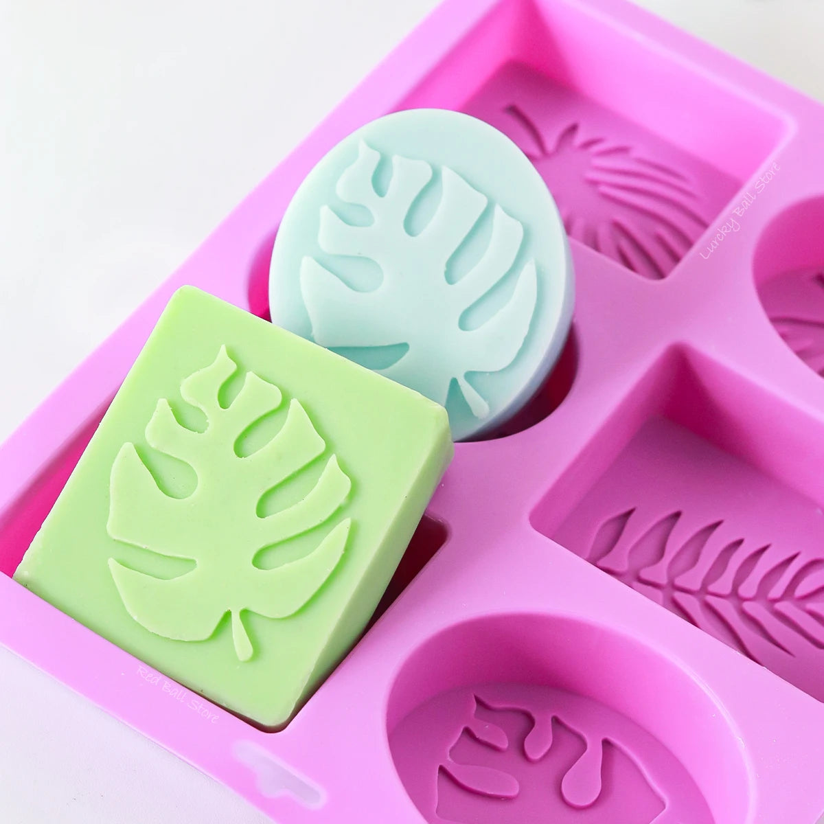 Square Handmade Soap Silicone Mold New DIY Oval