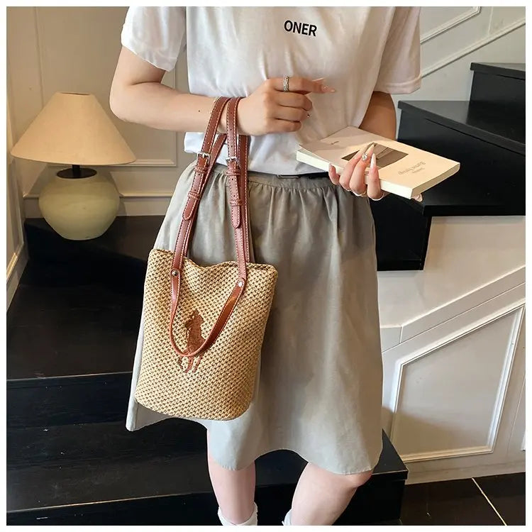 Luxury Leather Tote Bag for Women | Elegant Shoulder Bag