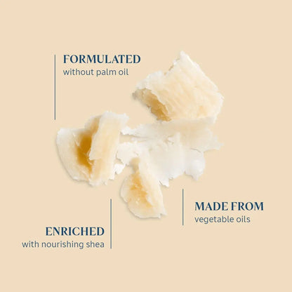 Shea Butter Hand & Body Soap Bar – Moisturizing Vegan Soap (75g)