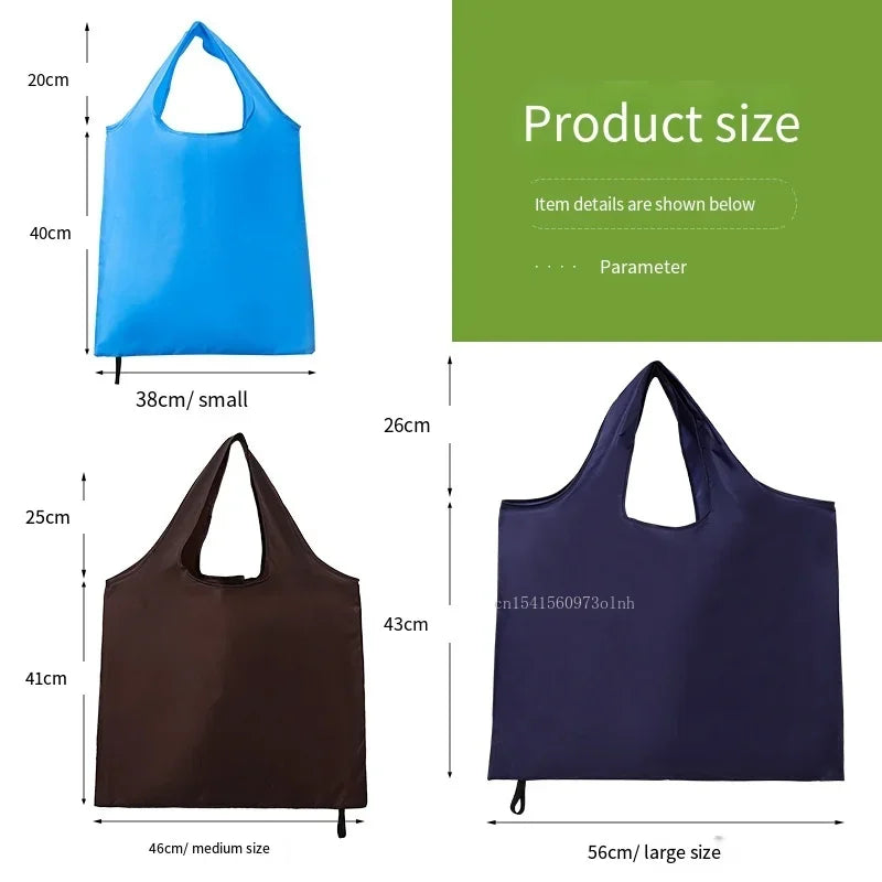 Foldable Shopping Bag – Eco‑Friendly Travel Grocery Tote