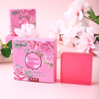 Handcrafted Rose Fragrance Moisturizing Soap