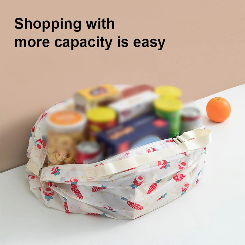 Foldable Shopping Bag – Waterproof Travel Portable Storage Bag | Clyine