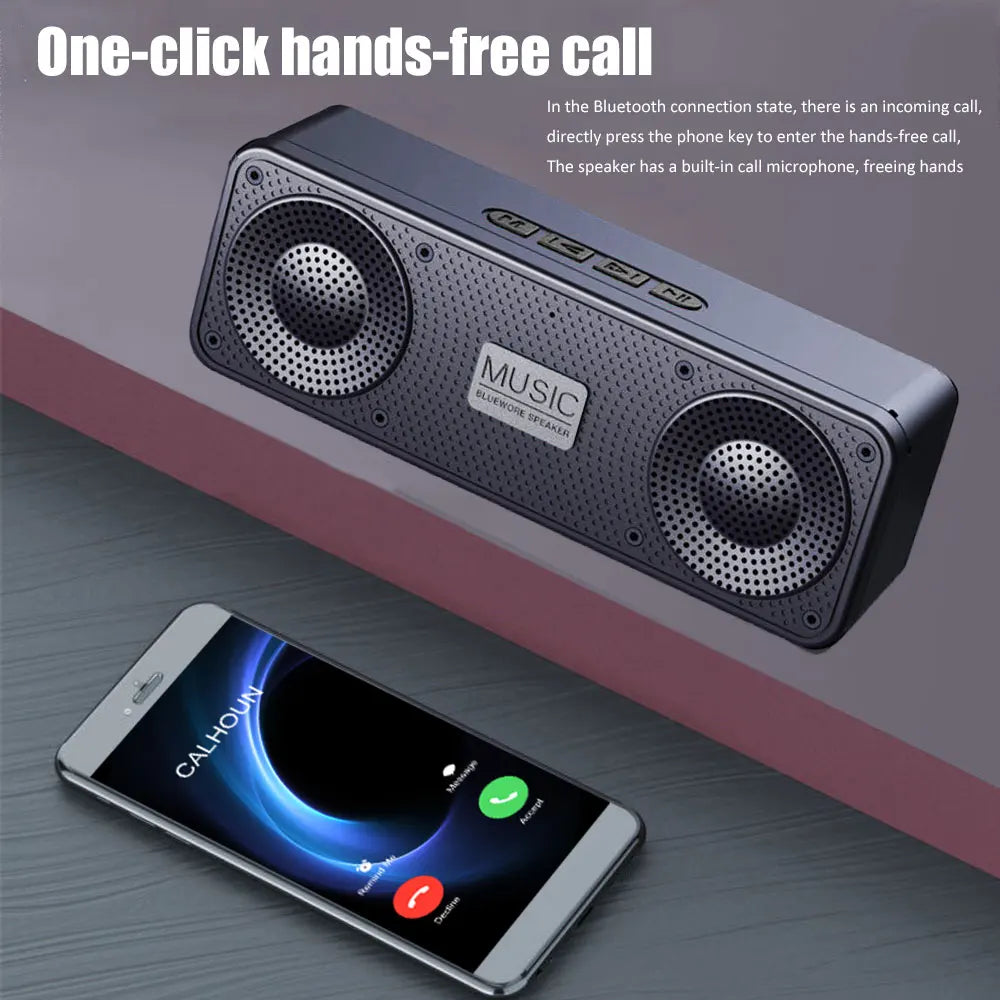 S18 Portable Bluetooth Wireless Speaker Outdoor Subwoofer