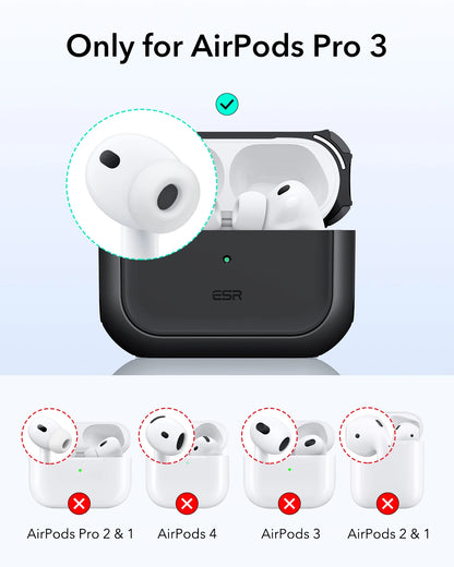ESR AirPods Pro 3 Magnetic Drop Protection Case Cover