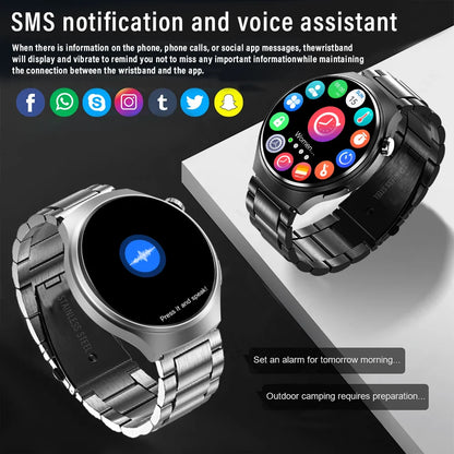 G.L Wear Smart Watch – HD Display, Fitness & Health Tracker