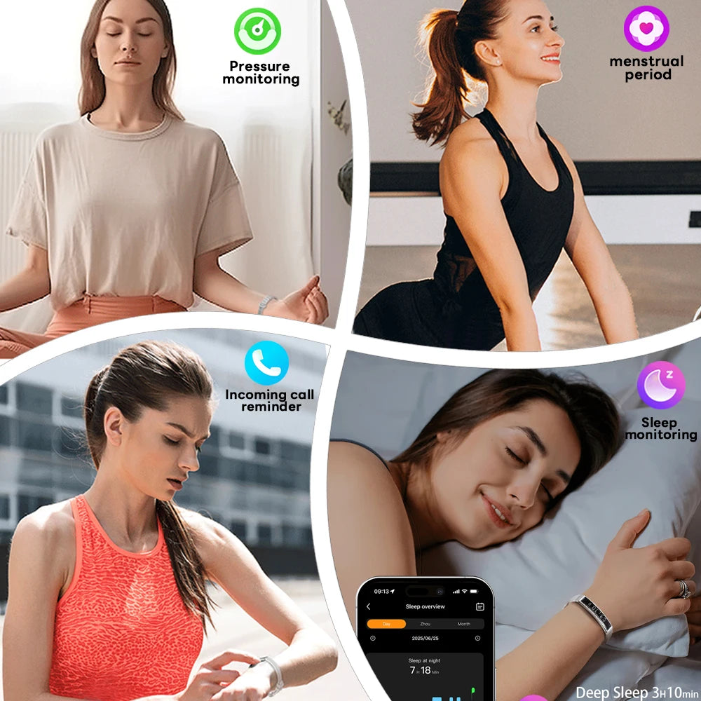 2026 Ultra-Thin Smart Watch | Heart Rate & Sleep Monitor
