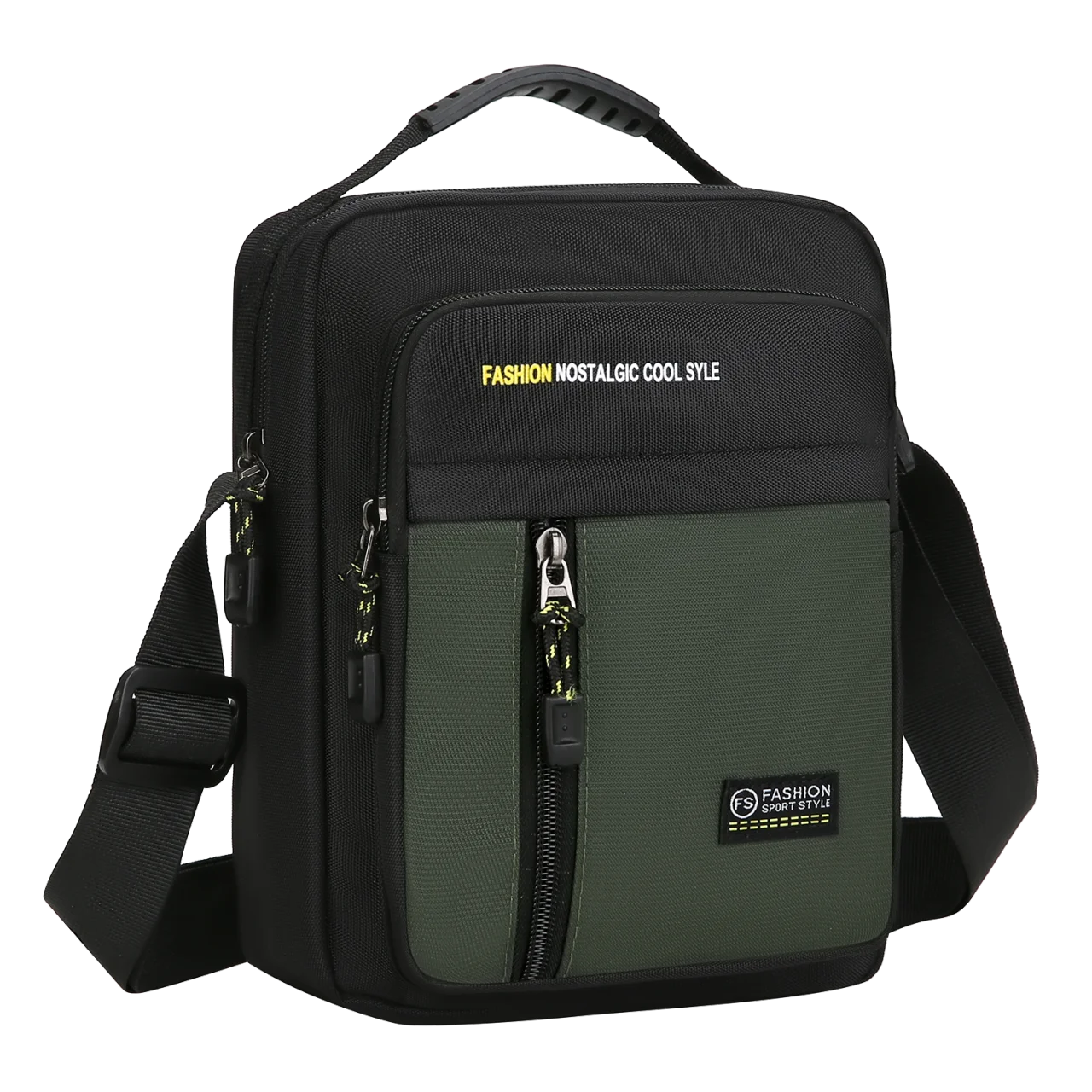 Men’s Crossbody Business Bag – Multi‑Pocket Shoulder Tote