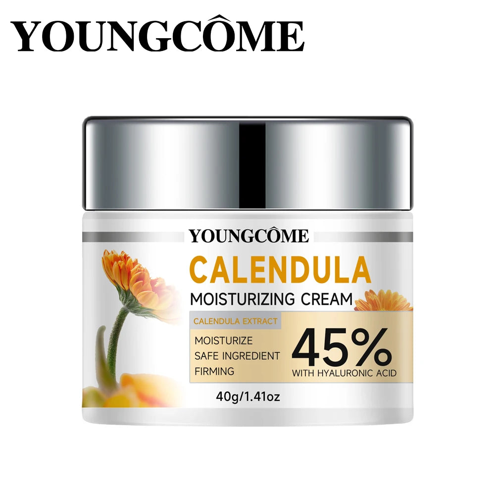 YOUNGCOME Calendula Cream – Moisturizing Glow for Face Care
