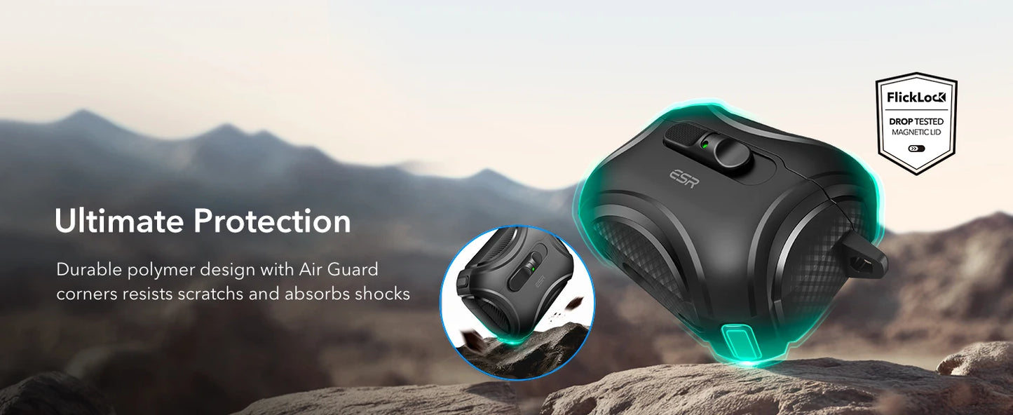 ESR AirPods Pro 3 Magnetic Drop Protection Case Cover