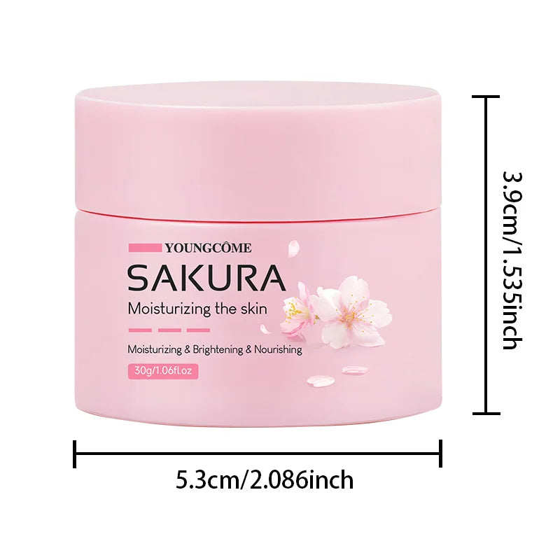 YOUNGCOME Sakura Essence Cream – Cherry Blossom Retinol Moisturizer
