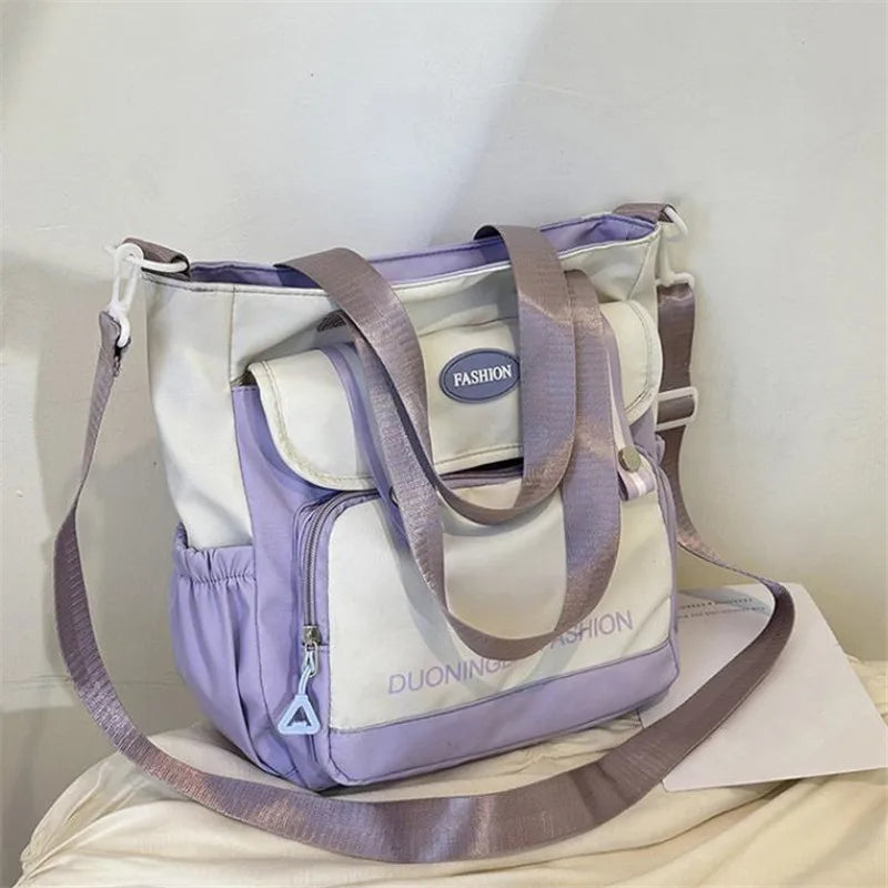 Daily Handbag – Travel Bucket Shoulder Bag – School Satchel