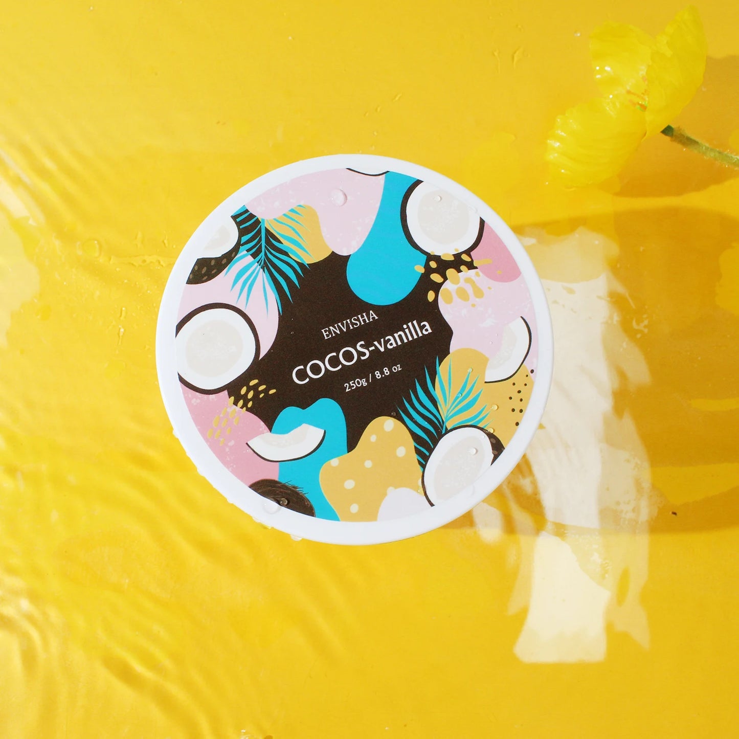 ENVISHA Coconut Oil Body Lotion – Moisturizing Glow for Face & Body