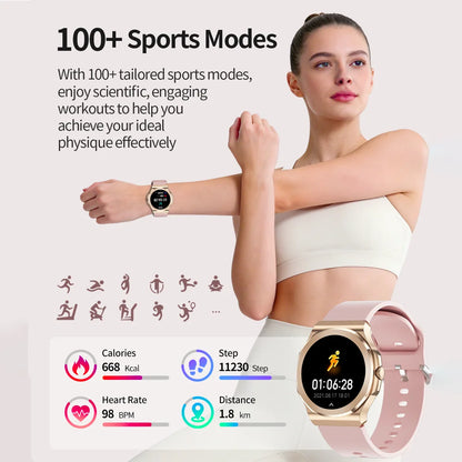Premium AMOLED Smart Watch | Voice Assistant & Health Monitor-2026