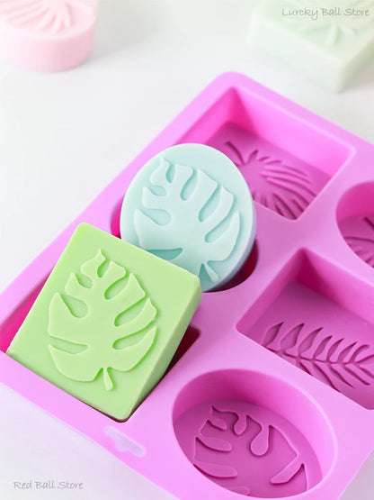 Square Handmade Soap Silicone Mold New DIY Oval