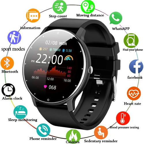LIGE 2026 Waterproof Smart Watch Fitness Tracker